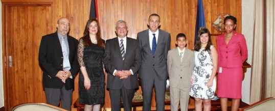 Presentation of Credentials by His Excellency Ayman Mohammed Amin Tomoum
