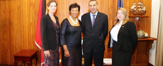 His Excellency received Baroness Scotland of Asthal, PC, QC