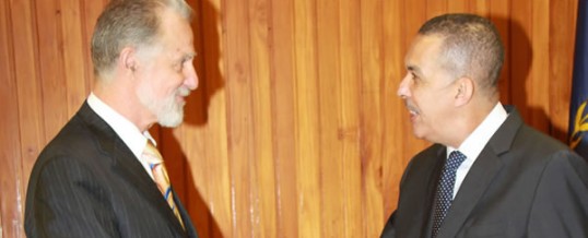 Presentation of Credentials by His Excellency Dr. Lutz Herman Gorgens Ambassador-designate of The Federal Republic of Germany