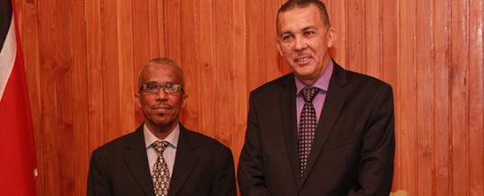 Clive Pegus Sworn in as Member of the Public Service Commission