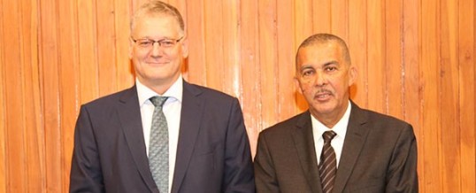 Presentation of Credentials by His Excellency Jernej Videtic, Ambassador-Designate of the Delegation of the European Union to The Republic of Trinidad and Tobago