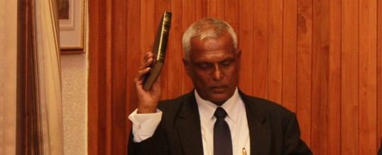 Mr Dinanath Ramkissoon Appointed Member of the Police Service Commission