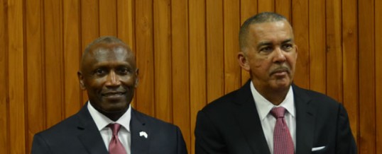 Presentation of Credentials – Ambassador Extraordinary and Plenipotentiary Designate of the United States of America