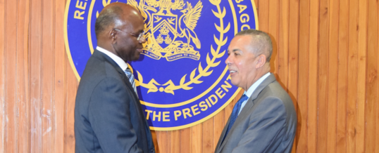 Courtesy Call – Governor General of St Maarten