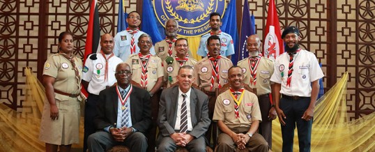 Annual Presentation of Awards and Colours of the Scout Association of Trinidad and Tobago