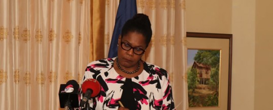 Her Excellency Paula-Mae Weekes President of the Republic of Trinidad and Tobago Swore-In the Fair Trading Commission And the Chairman of the Equal Opportunity Tribunal