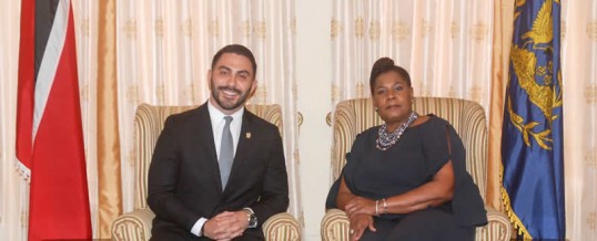 Presentation of Credentials – His Excellency Luis Cigarruista Vargas, Ambassador of the Republic of Panama