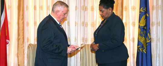 Presentation of Credentials – Ambassador-designate of the United States of America