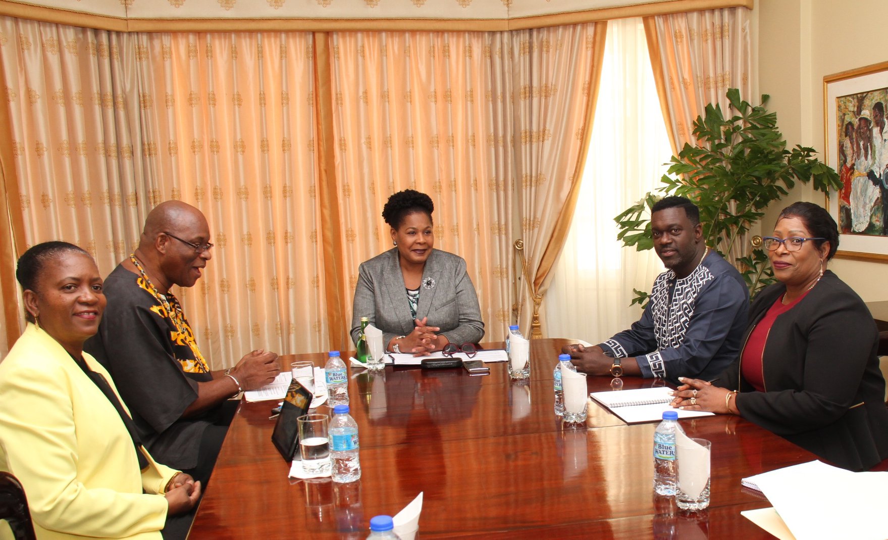 Her Excellency Meets with Representatives of NATUC