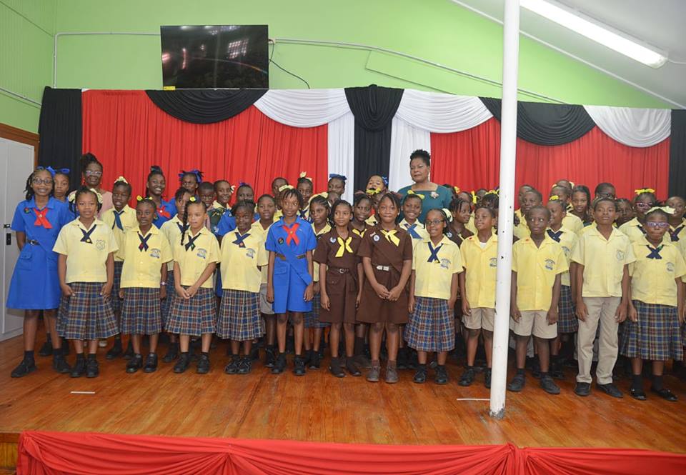 Lambeau Anglican Primary School Choir Performs for Her Excellency