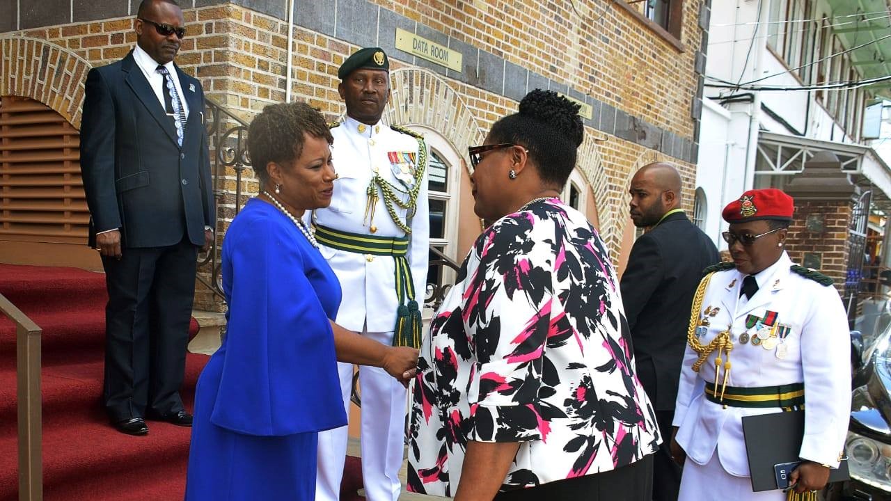 Her Excellency visits the Assembly Legislature, THA