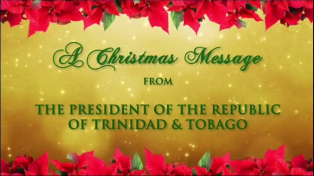 2018 Christmas Message from President Weekes