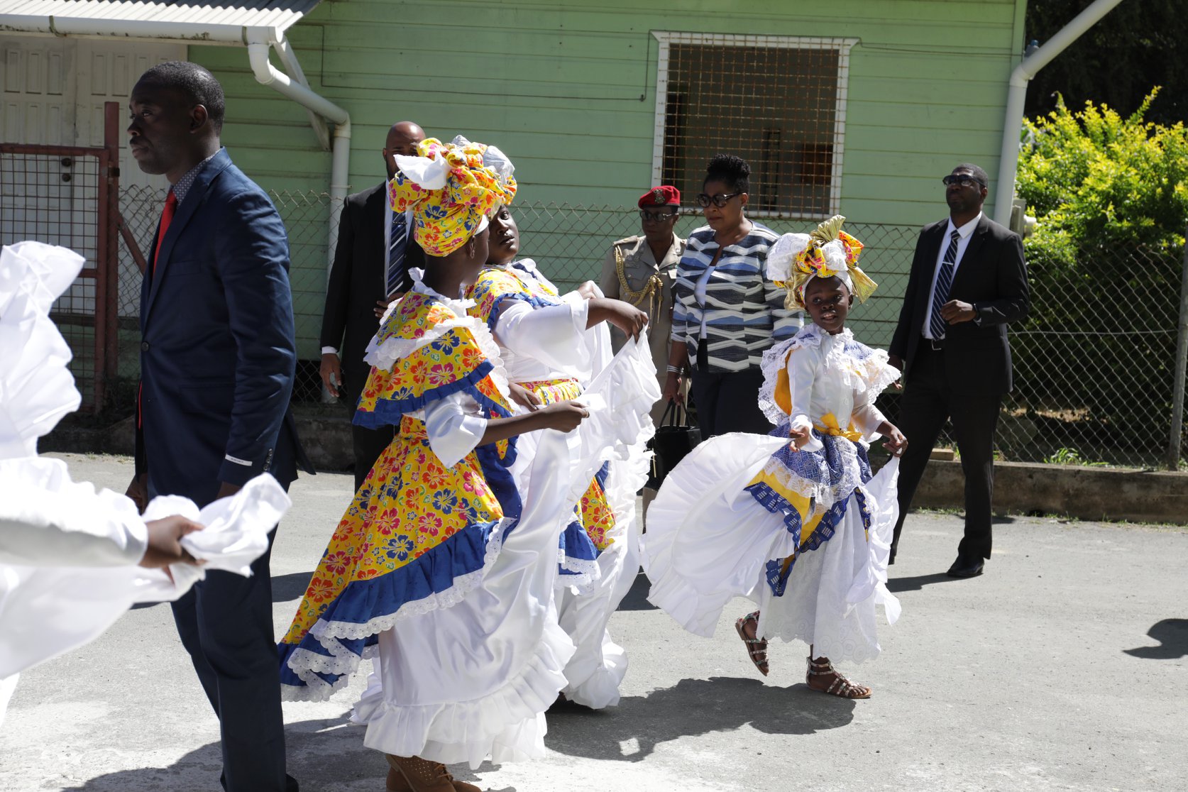 Visit to Roxborough Police Youth Club The Office of the President of
