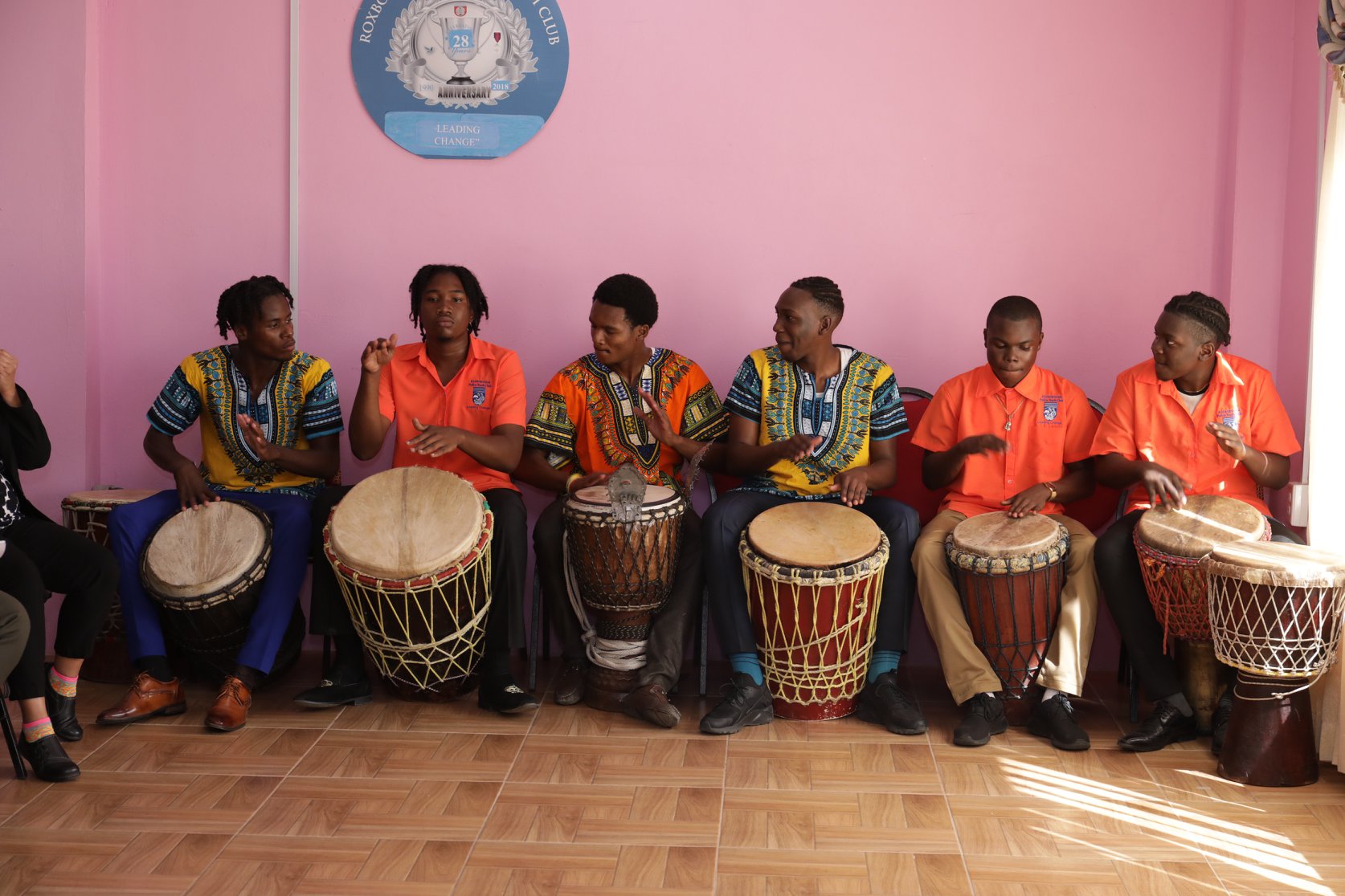 Visit to Roxborough Police Youth Club The Office of the President of