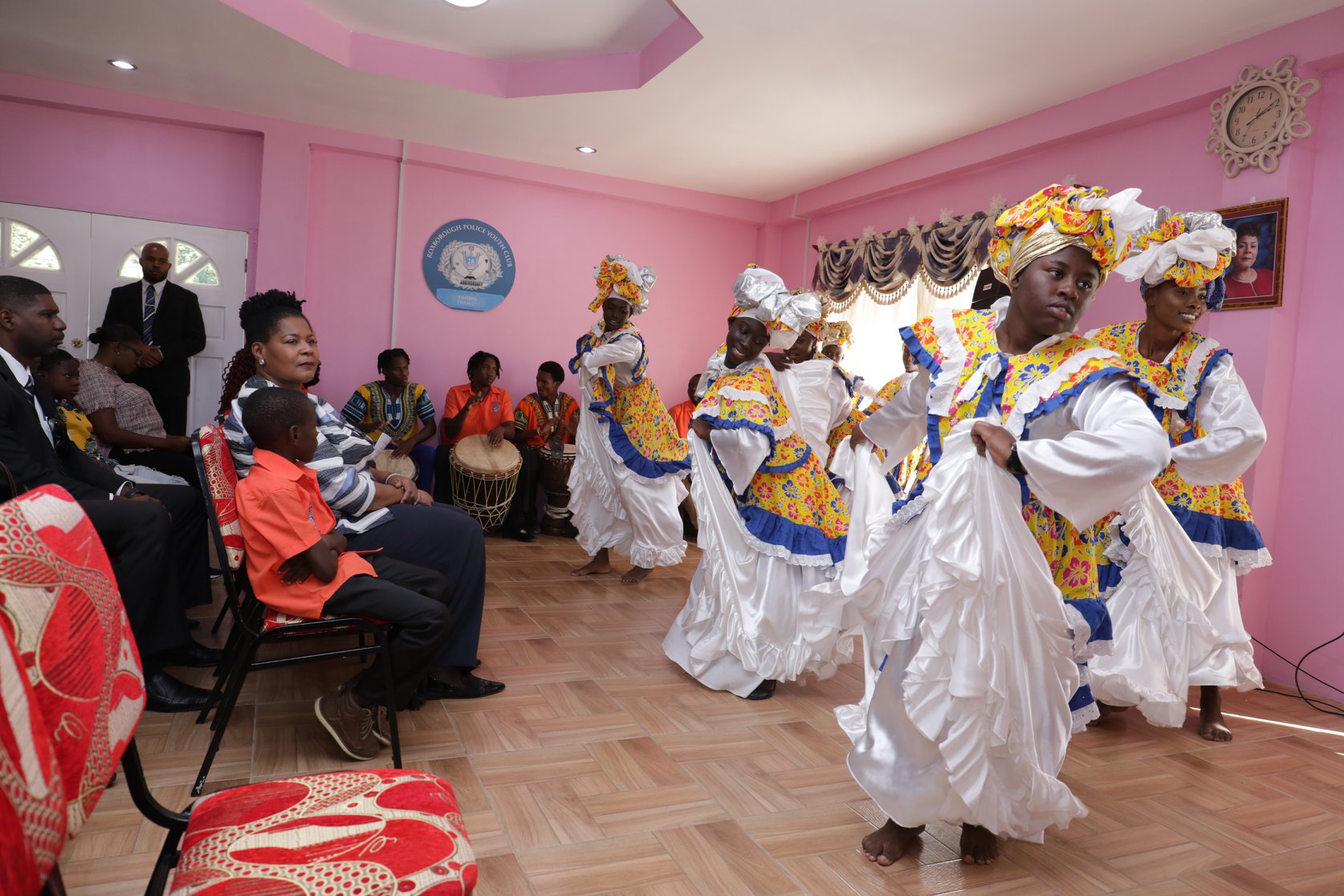 Visit to Roxborough Police Youth Club The Office of the President of