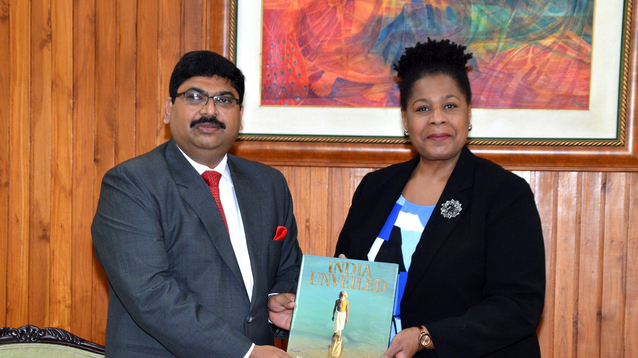 Farewell Courtesy Call from Outgoing Indian High Commissioner