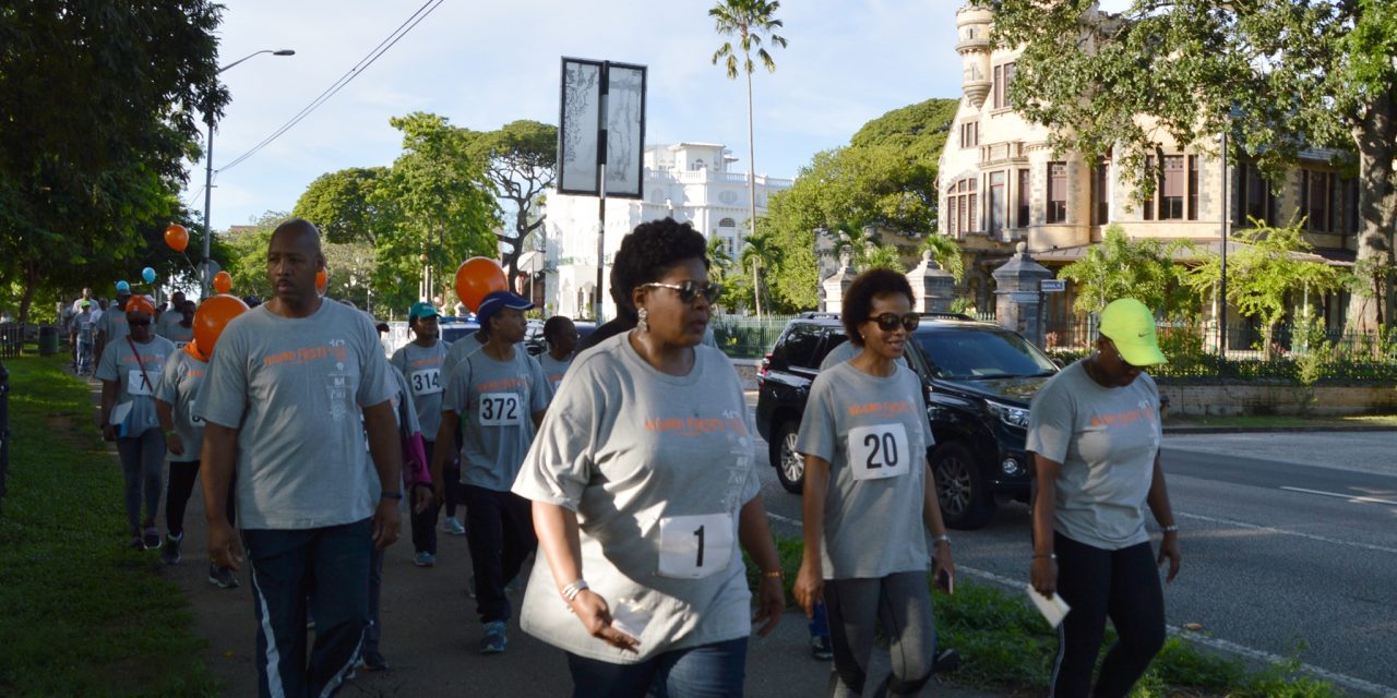 President Weekes participates in Walk for Sight 2019