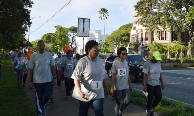 President Weekes participates in Walk for Sight 2019