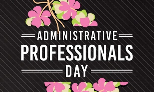 Message for Administrative Professionals Week