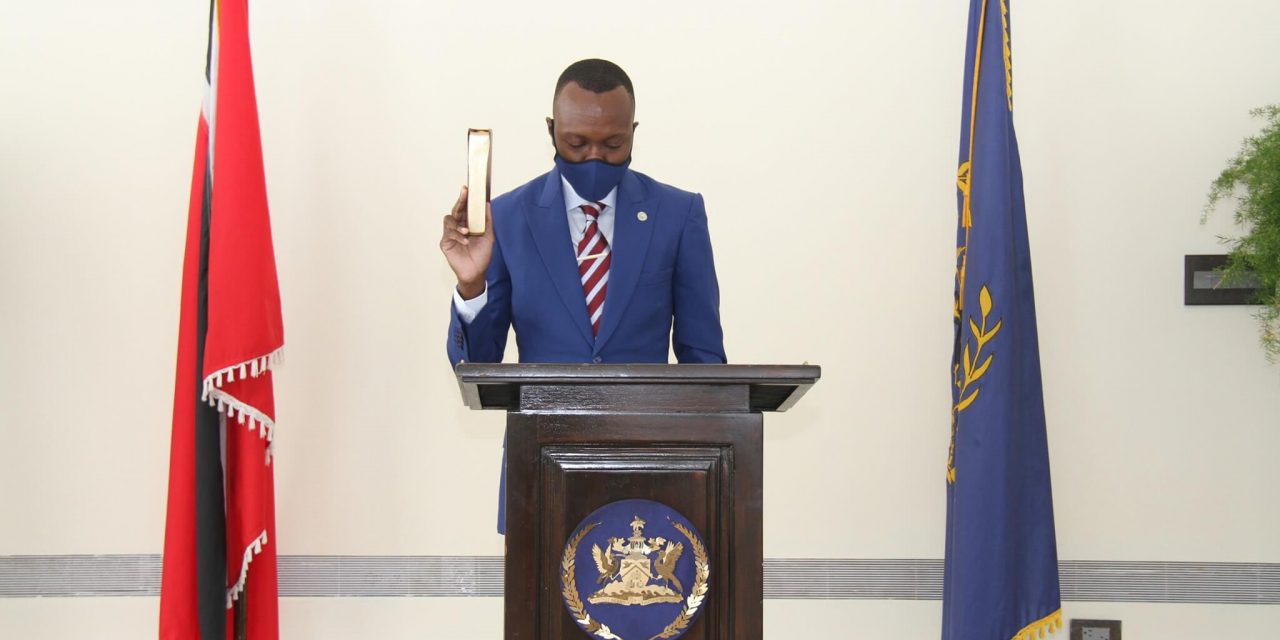 Swearing-in of Chief Secretary of the Tobago House of Assembly