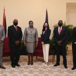 Her Excellency receives Five Heads of Mission