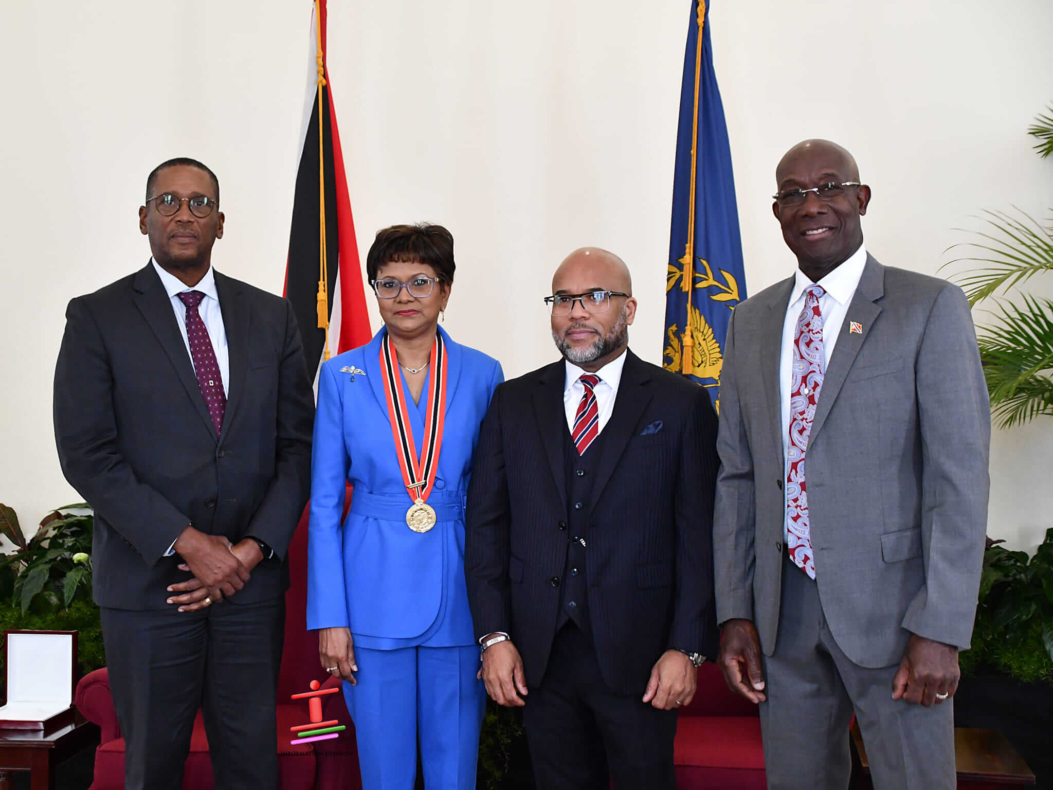 Her Excellency Receives the Order of the Republic of Trinidad and Tobago