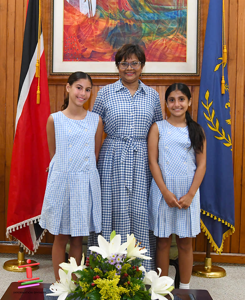 Students of St. Andrew’s Private Primary School Interview Her Excellency