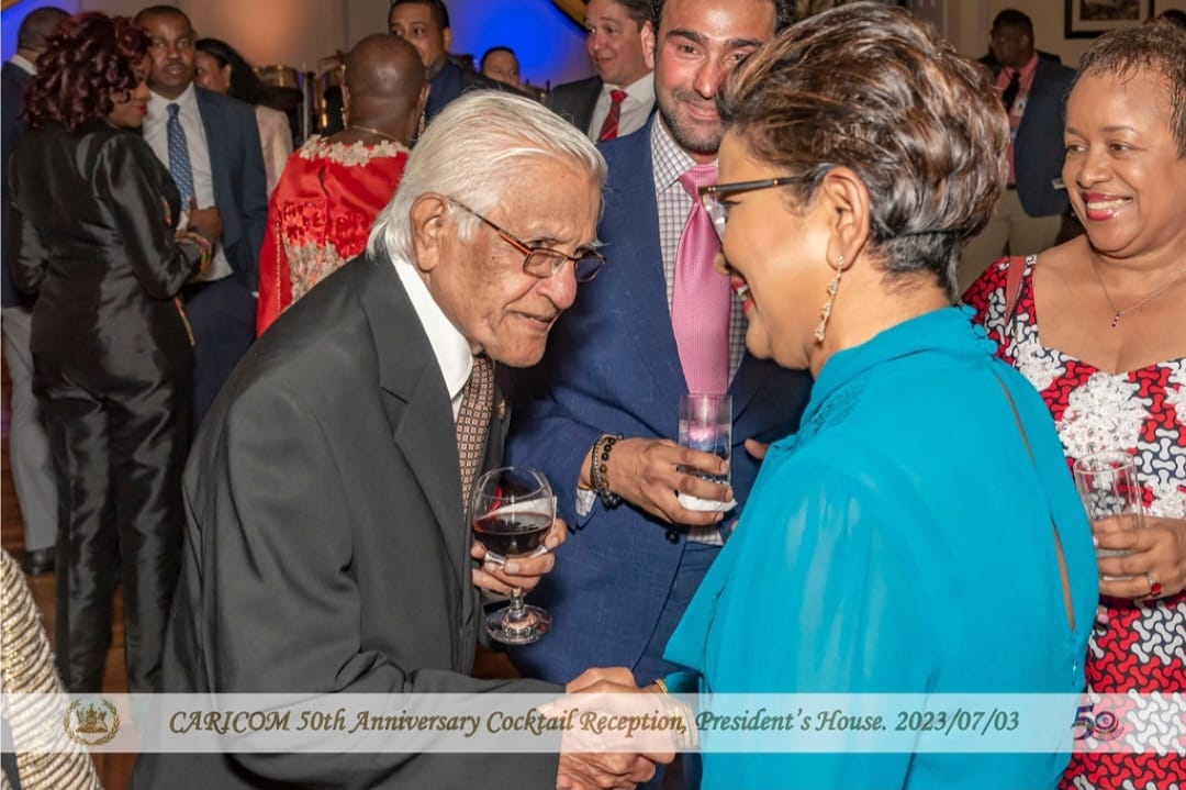 Condolences on the Passing of former Prime Minister Basdeo Panday