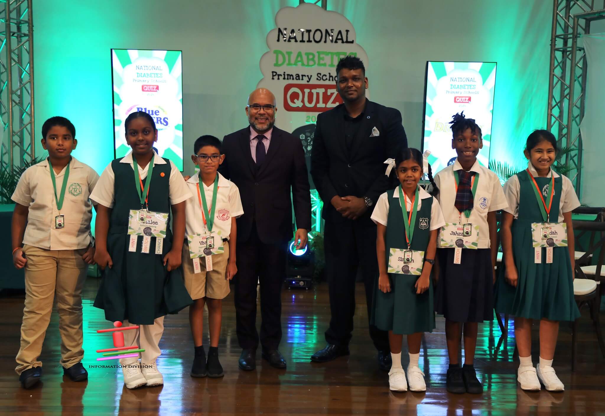His Excellency attends the finals of the National Diabetes Primary School Quiz