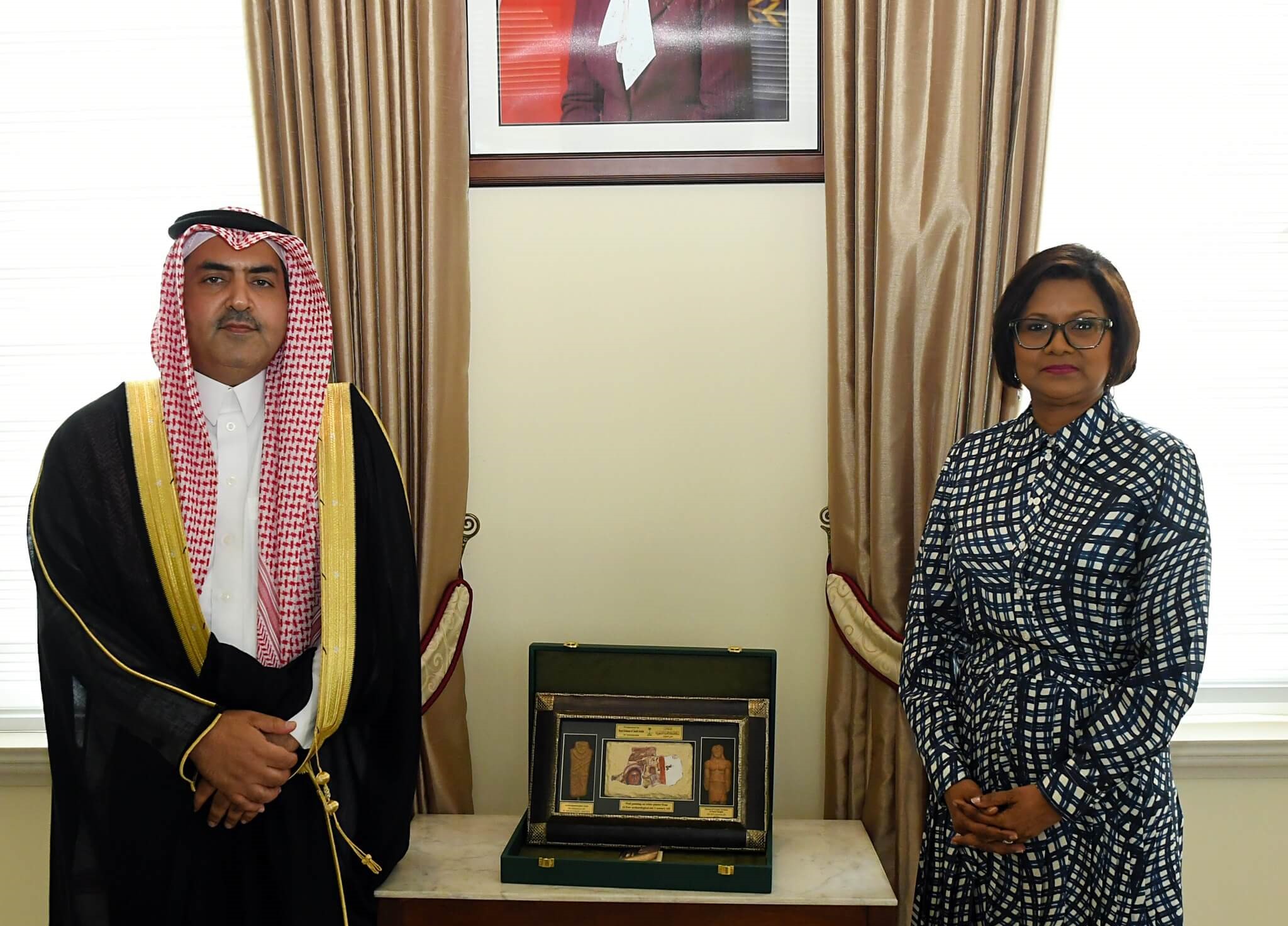 Presentations of Credentials: Ambassador of the Kingdom of Spain and Ambassador of the Kingdom of Saudi Arabia