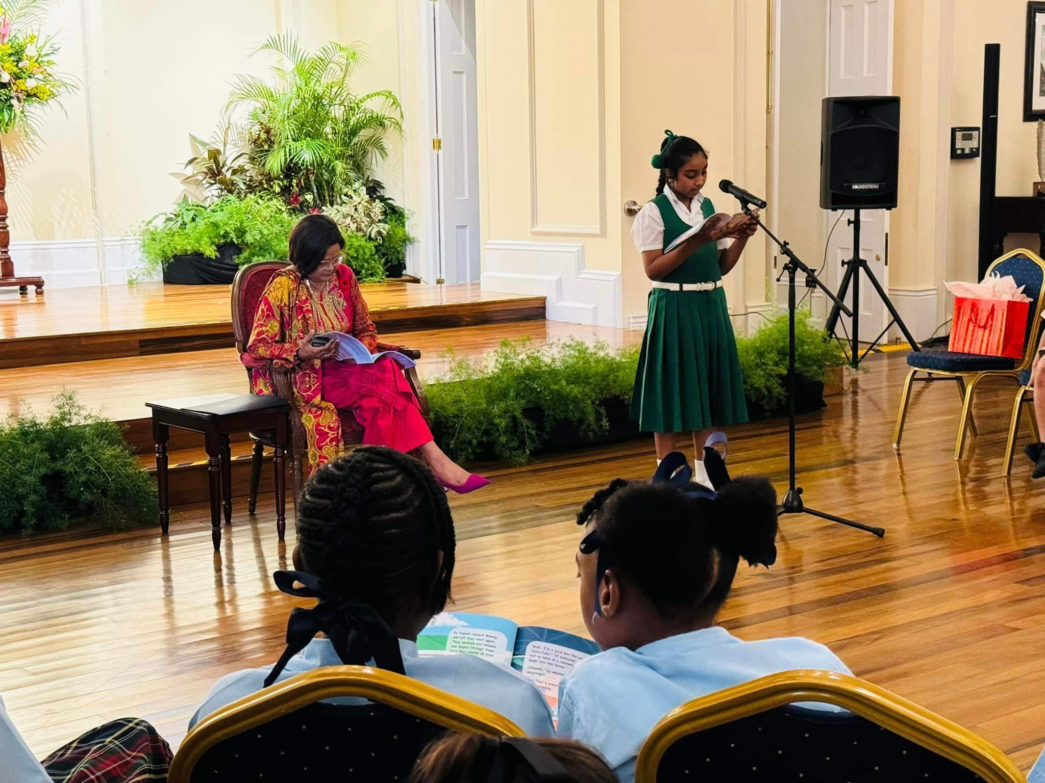 Her Excellency hosts Storytime at The President’s House