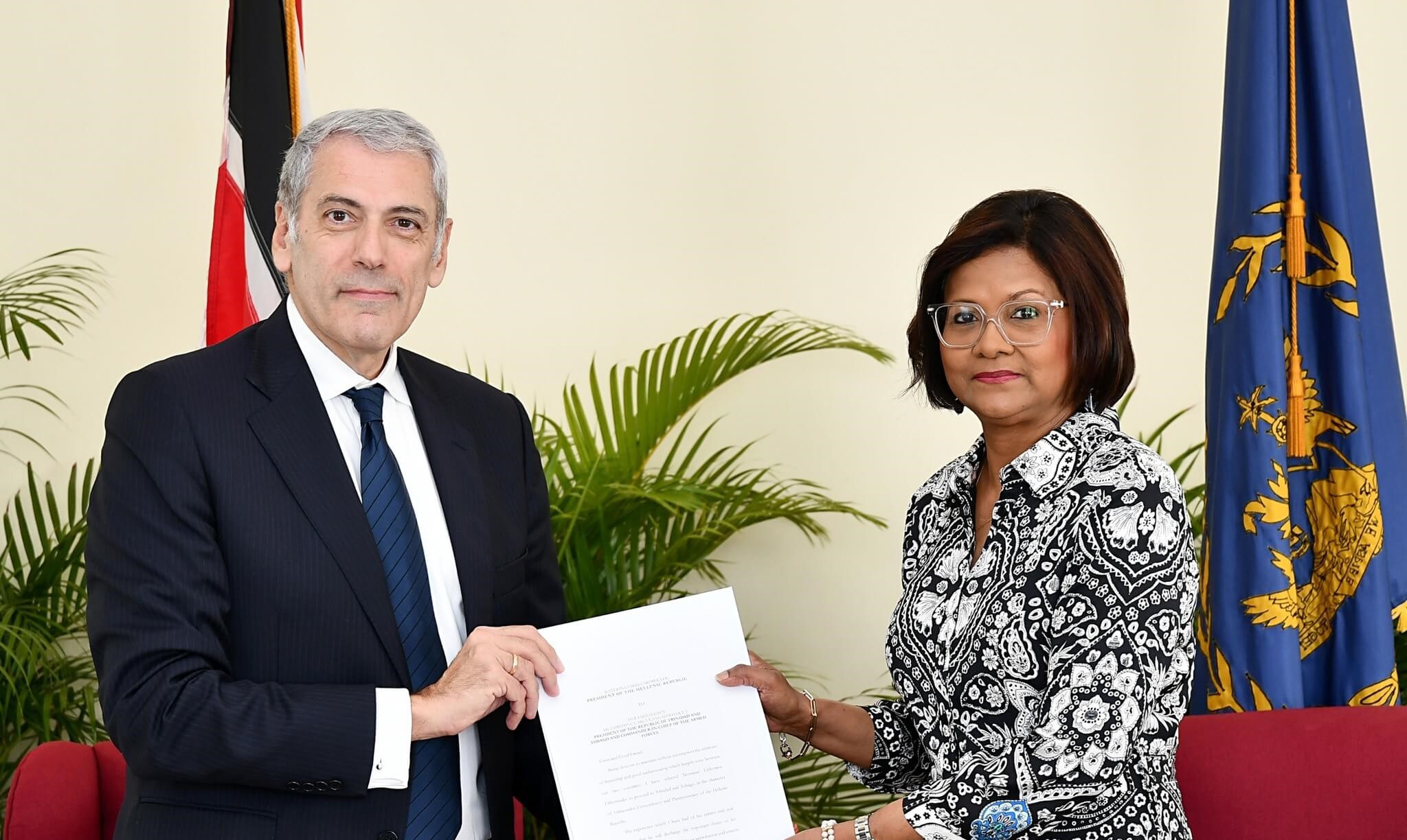 Presentation of Credentials: Ambassador of Greece