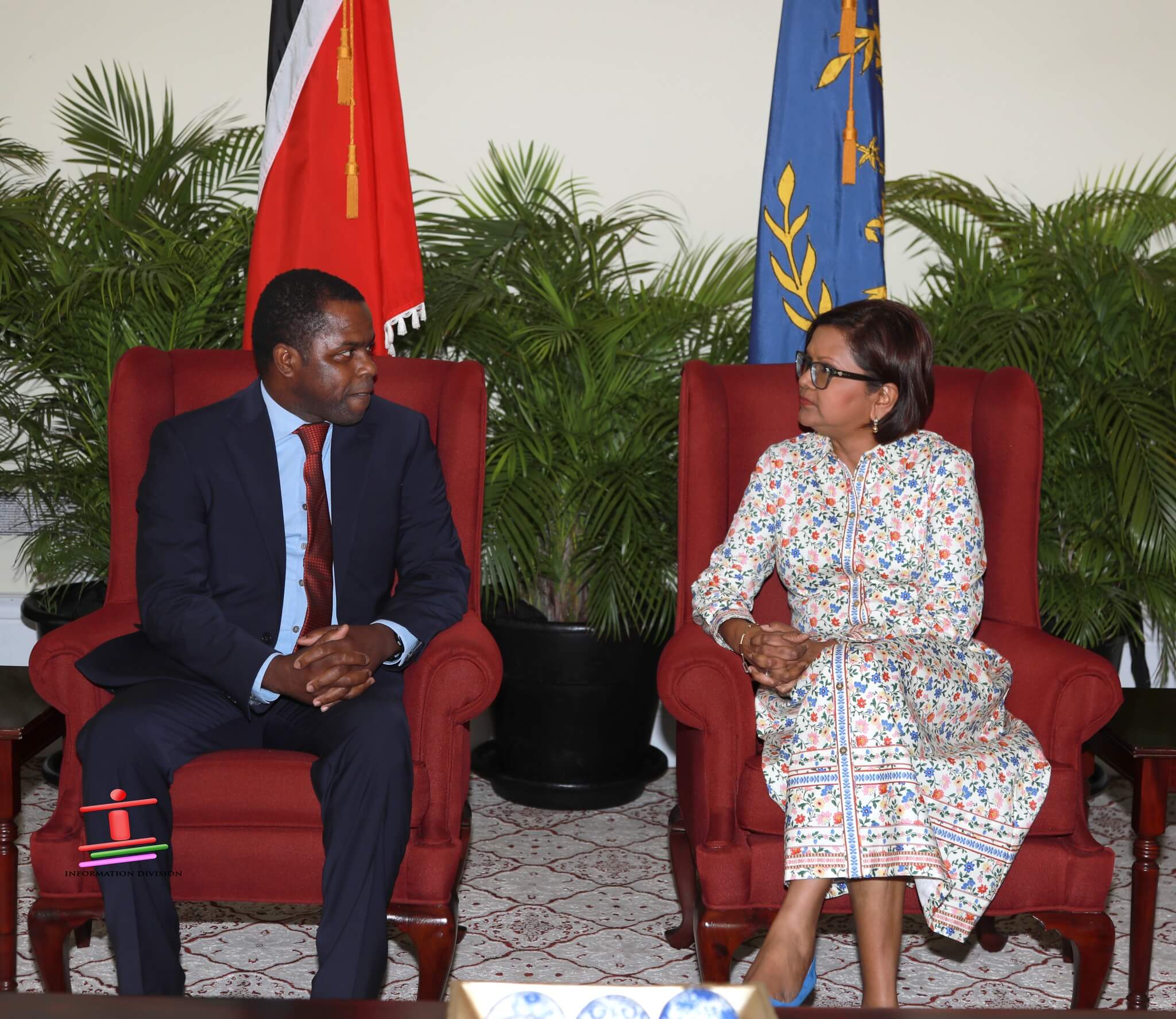 Courtesy Call from IDB Country Representative Mr Julian Belgrave