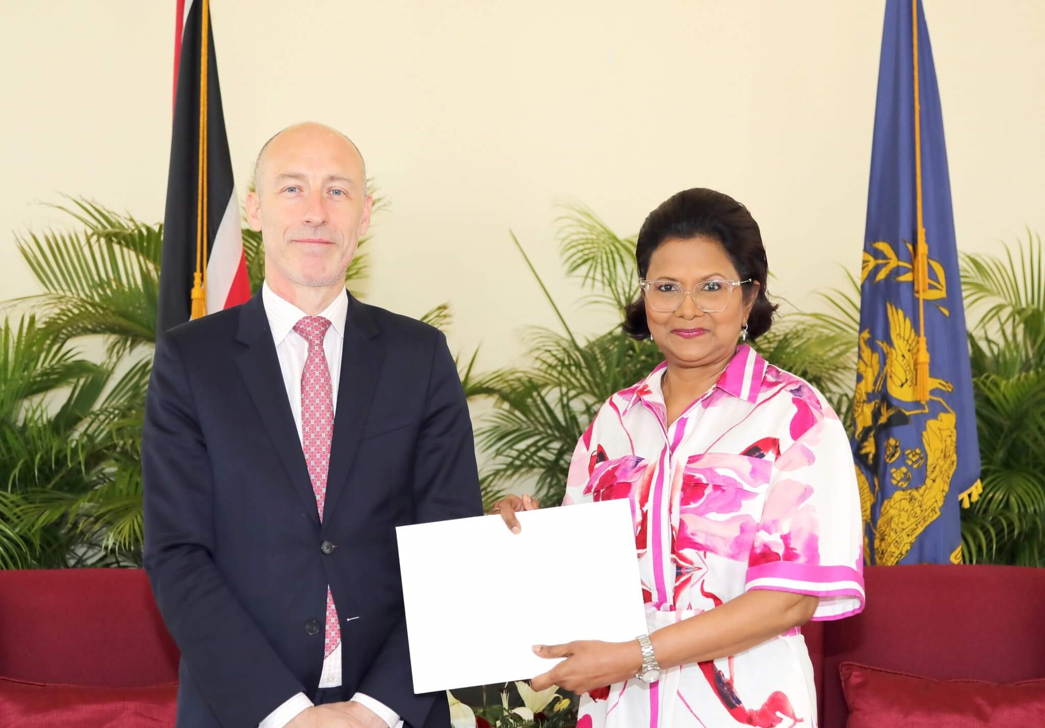 Presentation of Credentials: High Commissioner for the United Kingdom of Great Britain and Northern Ireland