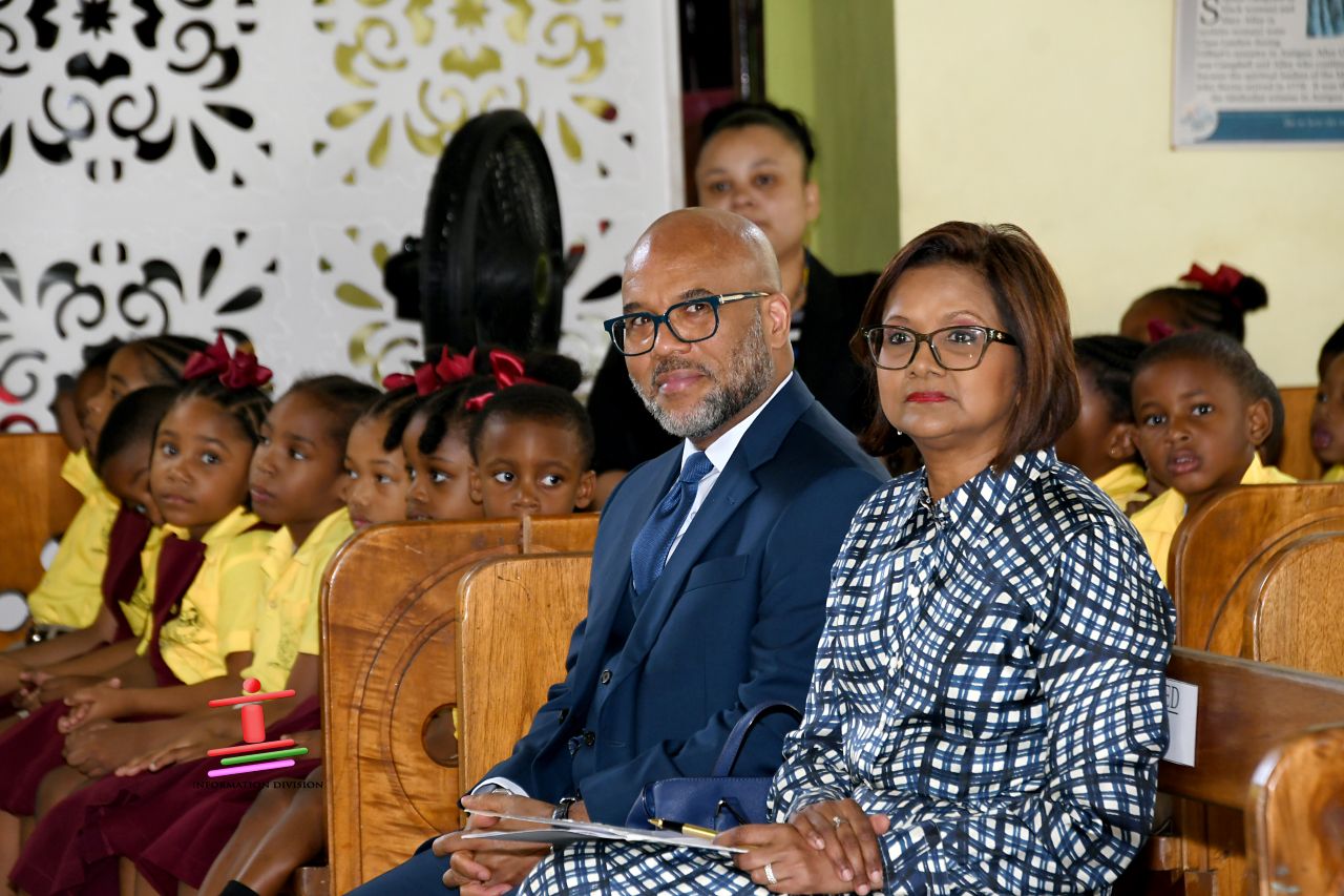 Their Excellencies visit three schools in Port of Spain