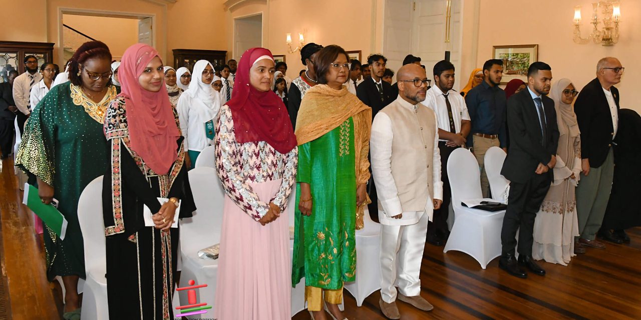 Their Excellencies host an Iftar at The President’s House