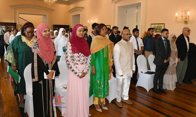 Their Excellencies host an Iftar at The President’s House