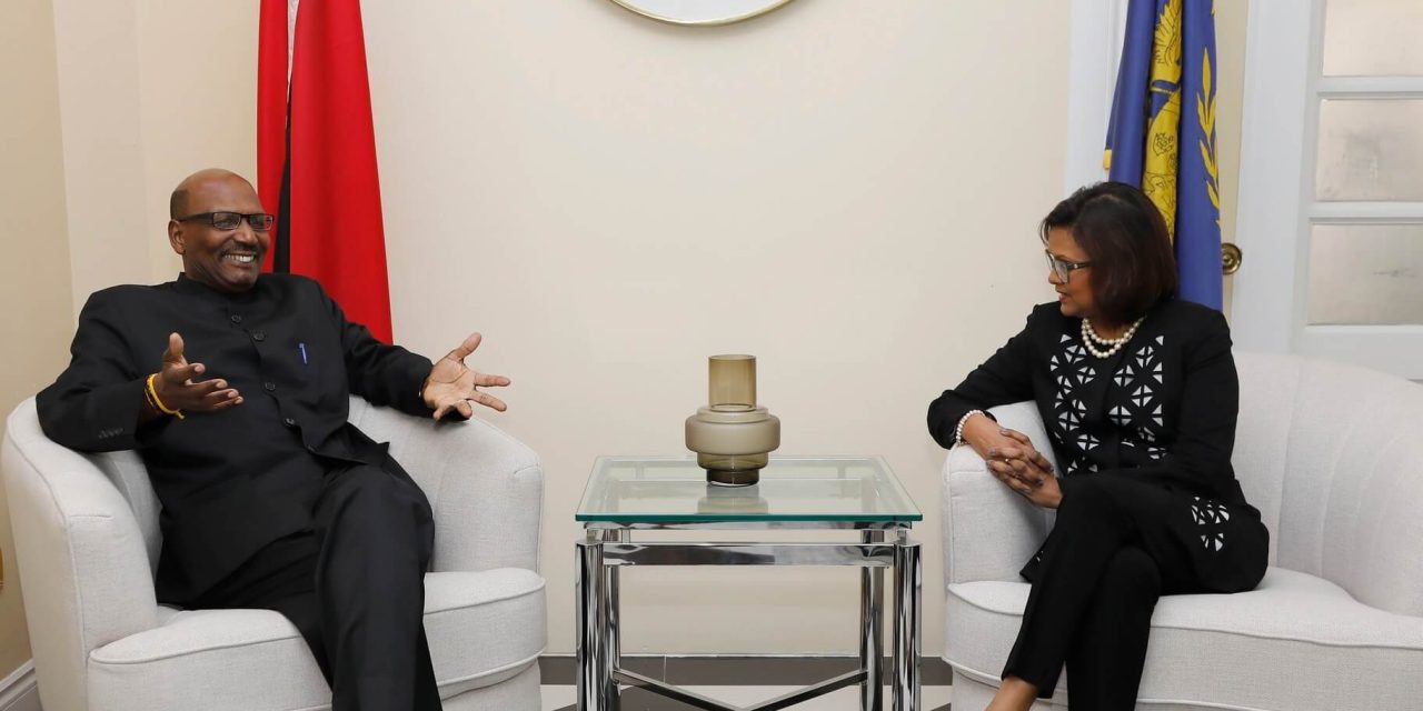 Her Excellency meets with the President of the Senate