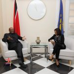 Her Excellency meets with the President of the Senate