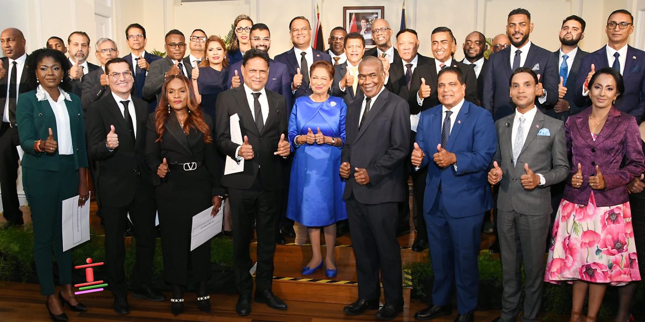 Swearing-in of Ministers of Government