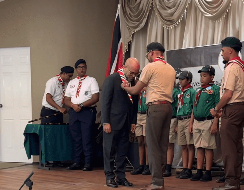 His Excellency is appointed Trinidad and Tobago’s first Deputy Chief Scout