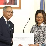 Senator Darrell Allahar and Senator David Nakhid sworn-in as Government Ministers