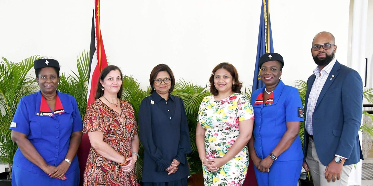 Courtesy Call by The Girl Guides Association of Trinidad and Tobago