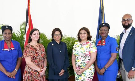 Courtesy Call by The Girl Guides Association of Trinidad and Tobago
