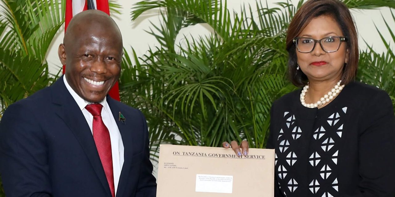 Presentation of Credentials: High Commissioner for the United Republic of Tanzania
