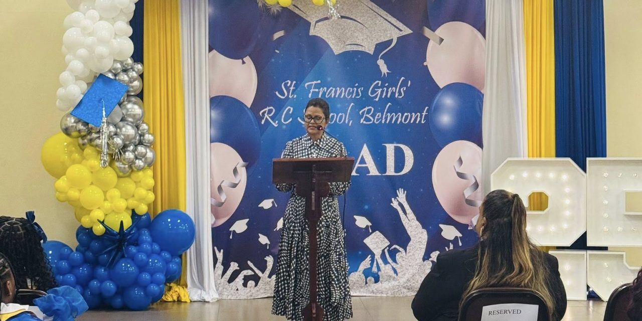 Speech at the Belmont (St. Francis) Girls’ RC Graduation Ceremony