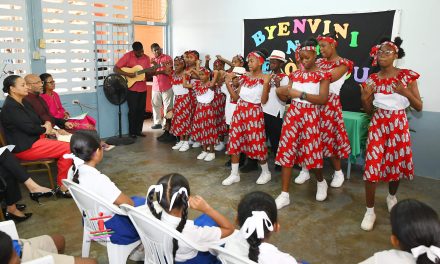 Their Excellencies Visit Schools in the St. George East Education District