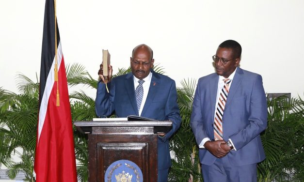 Senator the Honourable Wade Mark sworn in as Acting President
