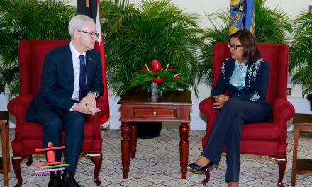 Farewell Courtesy Call from the Ambassador of the European Union