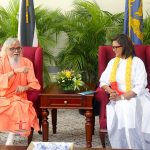 Courtesy Call: Swami Brahma Swarupananda